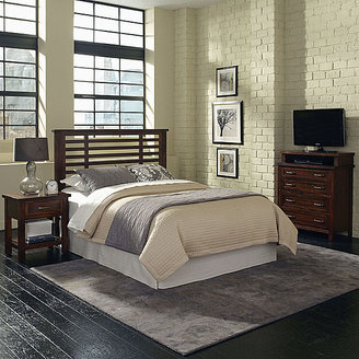 JCPenney Mountain Lodge Headboard, Nightstand and Media Chest