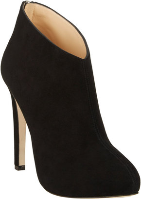 Barneys New York Back-Zip Ankle Boots