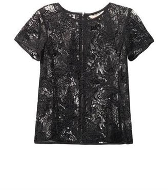 Rebecca Taylor Floral lace top