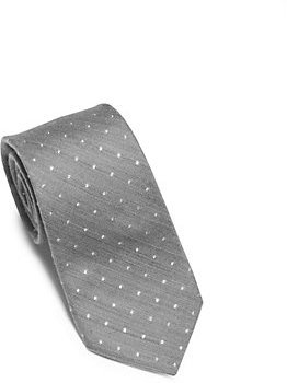 Michael Kors Dotted Silk And Wool Tie
