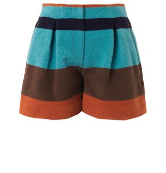 See by Chloe Blanket stripe shorts
