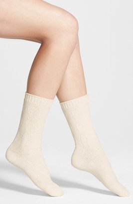 Hue Cable Knit Boot Socks (3 for $18)