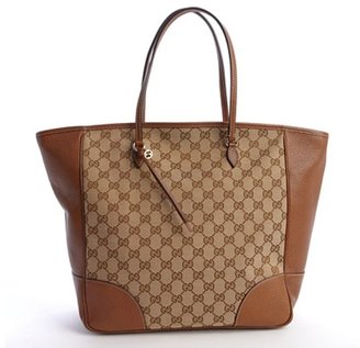 Gucci beige GG canvas large tote bag