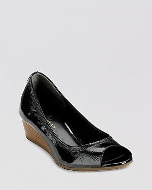 Cole Haan Open Toe Demi Wedges - Air Tali