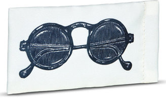 JCPenney Black & White Soft Glasses Case