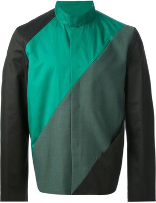 Raf Simons colour block  jacket