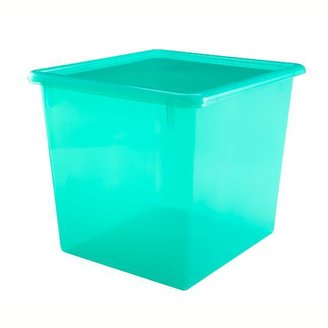 Baby Essentials Green Cube Top Box
