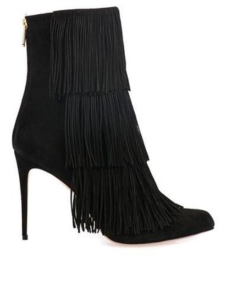 Taos PAUL ANDREW fringed suede ankle boots