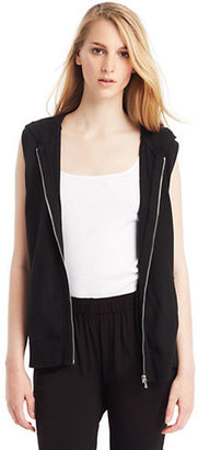 Kenneth Cole New York Megan Hooded Sweatshirt Vest