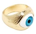 ASOS Eye Ring - Blue