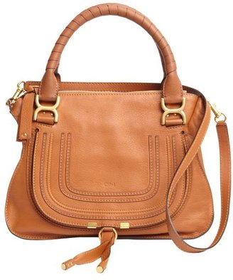 Chloé tan leather 'Marcie' convertible tote