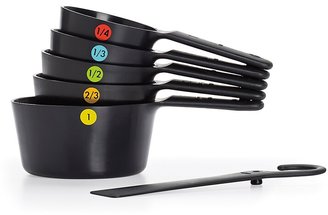 OXO Good Grips 6-Piece Plastic Measuring Cups In Black