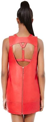 Nasty Gal Collection Unruly Heart Leather Dress