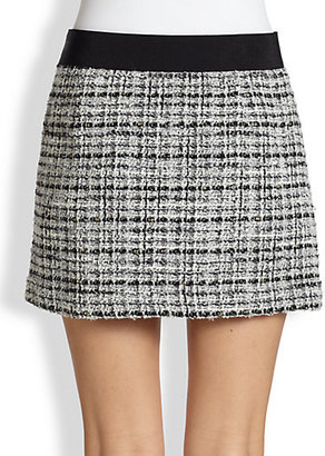 Milly Tweed Mini Skirt