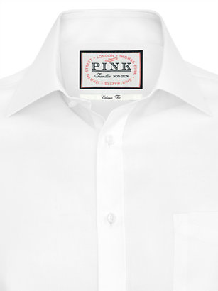 Thomas Pink Dillon Plain XL Sleeve Shirt, White