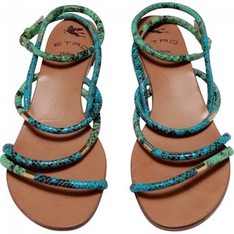 Etro Python Sandals