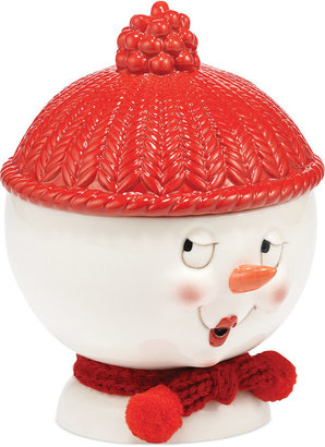 Department 56 Snowpinions Snowman Canister Figurine