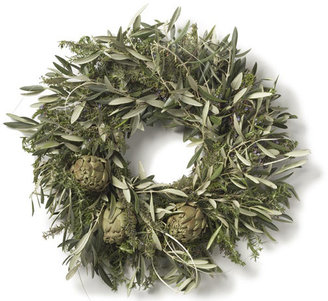 Smith & Hawken Olive & Artichoke Wreath