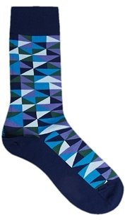Paul Smith Prism Socks - Blue