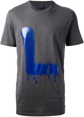 Lanvin spray paint-print t-shirt