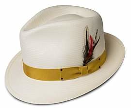 Bailey Of Hollywood Guthrie Teardrop Crown Shantung Litestraw Hat