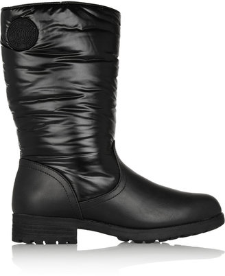 DKNY Natasha padded shell and leather boots