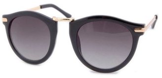 Vintage Sunglasses Smash TAPPY Cat Eye Sunglasses - Black
