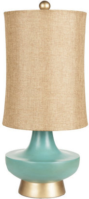Surya Madge 27" H Table Lamp with Drum Shade