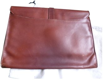 Givenchy Brown Leather Clutch bag