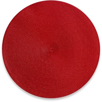 Bed Bath & Beyond Indoor/Outdoor 15-Inch Round Placemat in Red