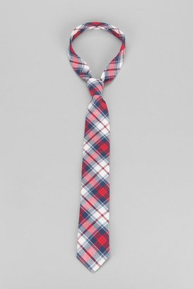 Urban Outfitters Americana Plaid Skinny Tie