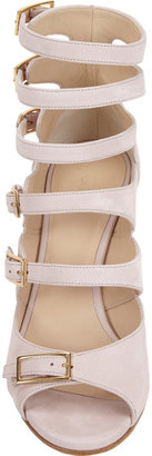 Chloé Multi-strap Wedge Sandals