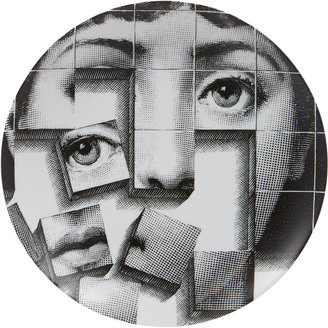 Fornasetti Puzzle Pieces Face" Plate