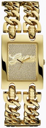 GUESS GUESS? Women's W0073L1 Gold Stainless-Steel Quartz Watch with Gold Dial