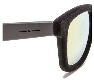Italia Independent Square Velvet Sunglasses
