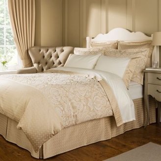 Christy Gold 'Limoges' bed linen