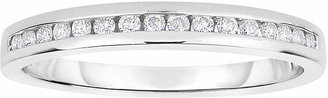 JCPenney MODERN BRIDE Harmony Eternally in Love 1/5 CT. T.W. Certified Diamond Wedding Band 14K White Gold