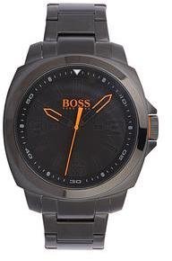 HUGO BOSS Ionic Plated Black Steel Mens Watch