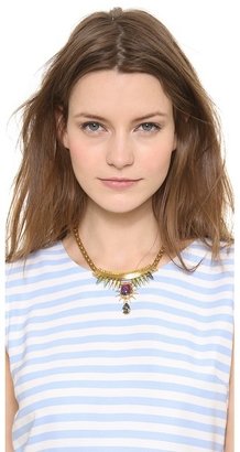 Elizabeth Cole Spike Crystal Necklace