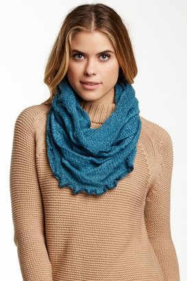David & Young Double Layer Pointelle Scarf