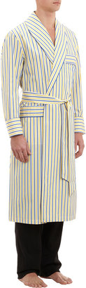 Barneys New York Stripe-print Robe