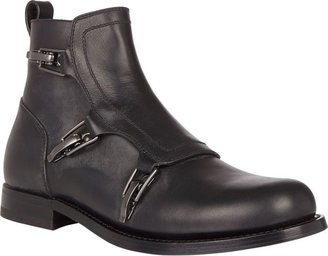 Bottega Veneta Side-Buckle Ankle Boots-Black