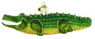 Old World Christmas Alligator Glass Blown Ornament