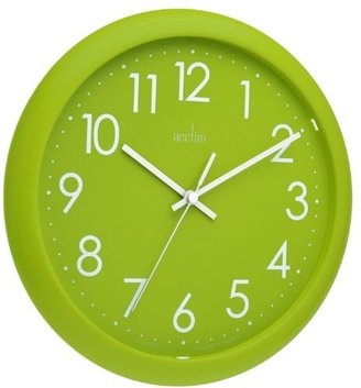 Acctim 21895 Abingdon Wall Clock, Lime Green