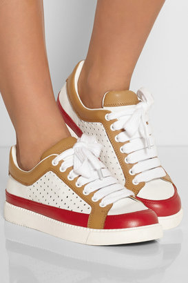 See by Chloe Perforated leather sneakers