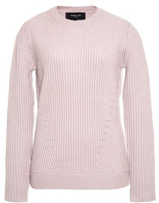 Derek Lam Ribbed Cashmere Sweater Lavender