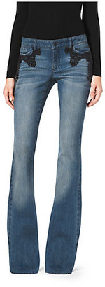 Michael Kors Embellished Flared Jeans
