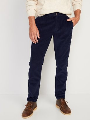 Old Navy Slim Corduroy Pull-On Chino Pants for Men