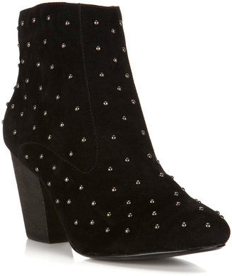 Miss Selfridge Awesome black studded boot