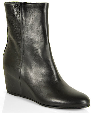 Vince Michela - Leather Wedge Bootie